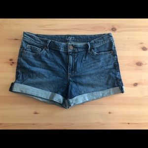 Ann Taylor Loft Jean Shorts